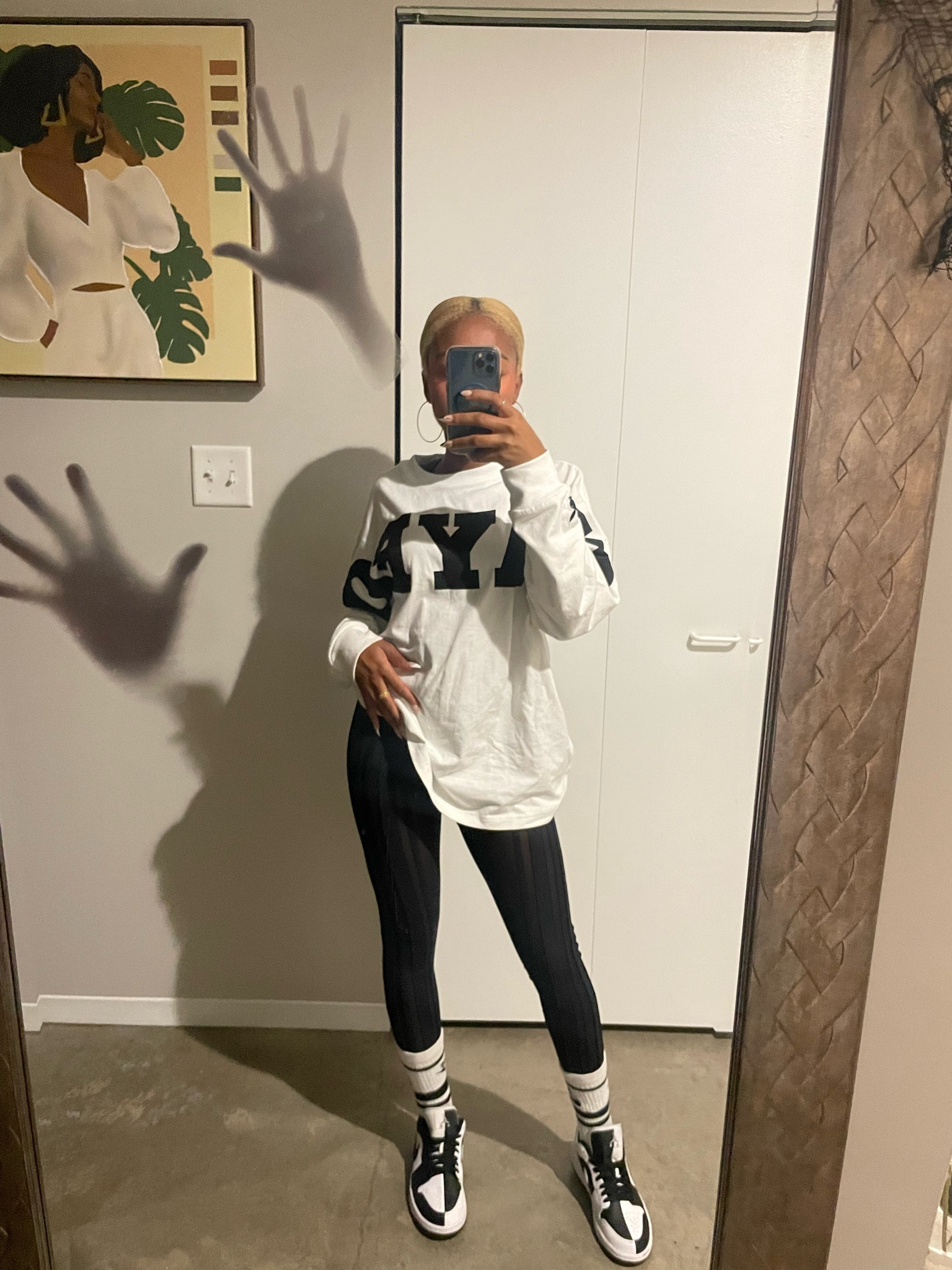 I decorated my place with a little spooky festivities 👻 

My ootd is on sale for Halloween!!! 

I wore a play boy Pacsun oversize shirt and mesh leggings from Meshki  paired with my Jordan’s 

LTKxPacsun
LTKxMeshki 

#LTKHolidaySale #LTKHoliday #LTKsalealert