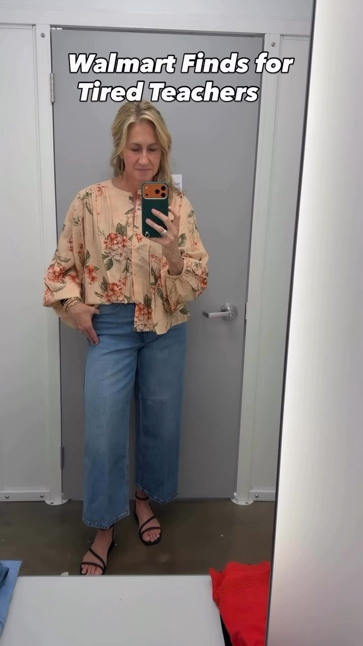 Ran into Walmart after work for “a few things” & somehow ended up fully distracted by the women’s section 😅

Not even kidding… Walmart is seriously stepping up their game lately.
These jeans? SO good.
And this blouse? Soft, pretty & one of those pieces that instantly feels easy to wear.

Definitely did not expect to walk out impressed… but here we are 👏🏼

Everything is linked in my bio 🤍

#WalmartFashion #FreeAssembly #ScoopStyle #LTKStyle #TeacherStyle

#LTKootd #LTKWorkwear #LTKOver40