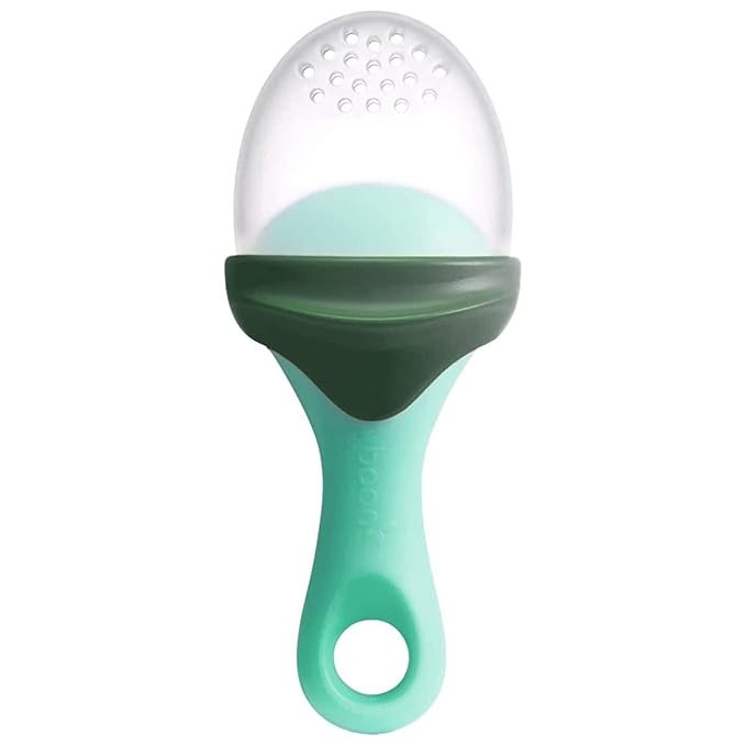 Boon Pulp Silicone Baby Fruit Feeder - Soft Silicone Baby Feeding - Fruit and Vegetable Baby Led ... | Amazon (US)