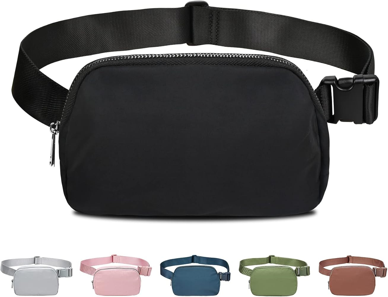 Belt Bag for Women, Meyfancy Unisex Fanny Packs with Adjustable Strap Waterproof Crossbody Fanny ... | Amazon (US)