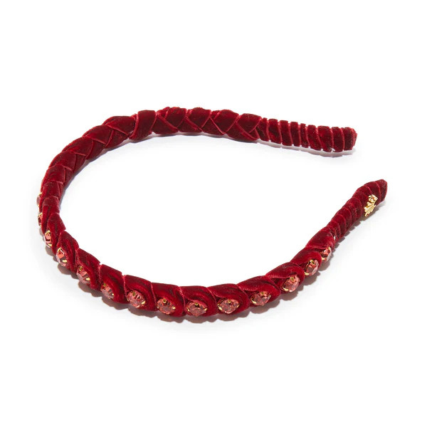 MERLOT GRADUATED CRYSTAL HEADBAND | LELE SADOUGHI