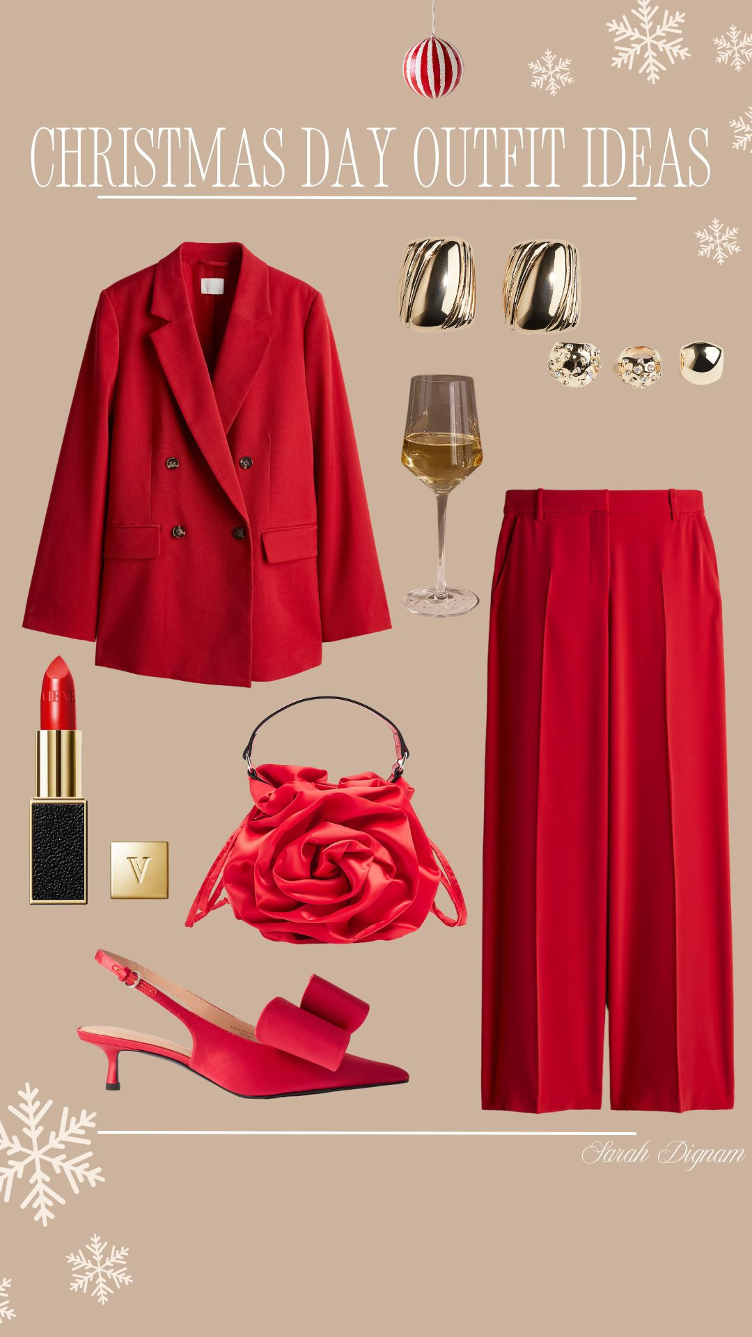 Christmas Day Outfit Ideas! ❤️ bag 
is Zara!  

 #LTKWinterSale #LTKpartywear #LTKgiftguide