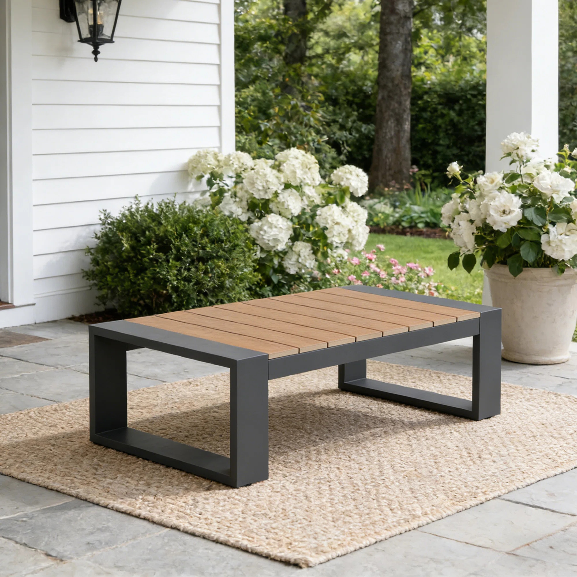 Outdoor Aluminum Coffee Table | Wayfair North America