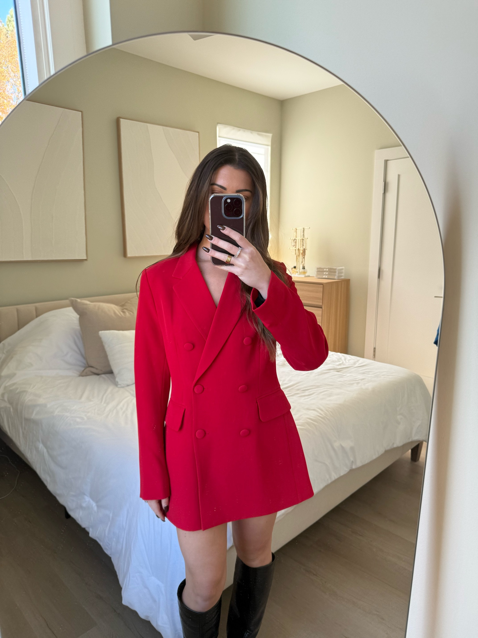 Red blazer size smalll