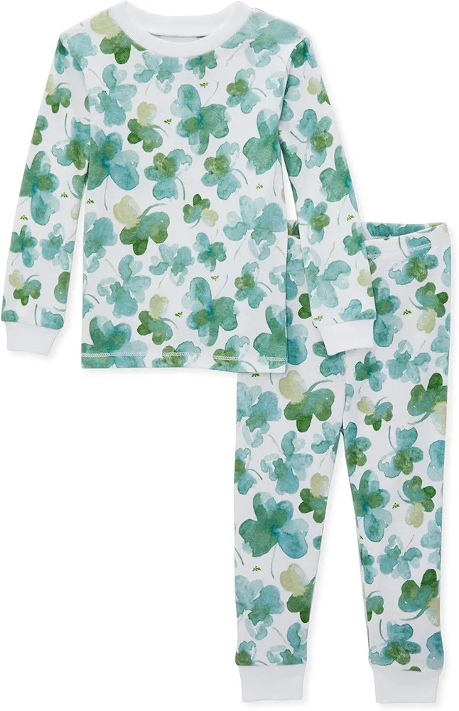 Burt's Bees Baby Baby Boys' Pajamas, Tee and Pant 2-Piece Pj Set, 100% Organic Cotton | Amazon (US)