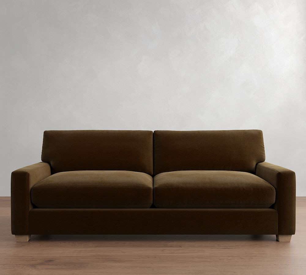 PB Comfort Modern Square Arm Sofa (62"-118") | Pottery Barn (US)