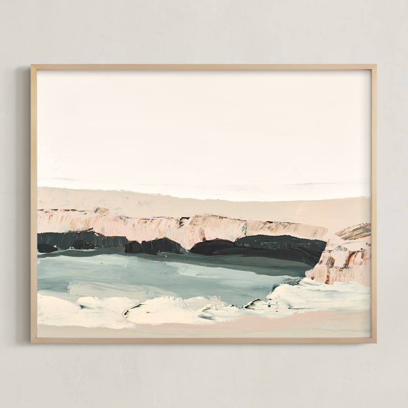 "Northern California Seacave" - Open Edition Fine Art Print by Caryn Owen. | Minted