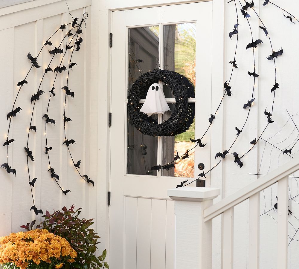 Lit Hanging Bat Flock | Pottery Barn (US)