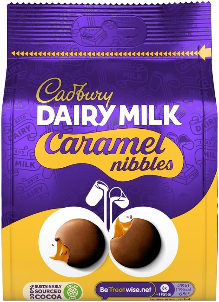 Cadbury Caramel Nibble, 120 g | Amazon (US)