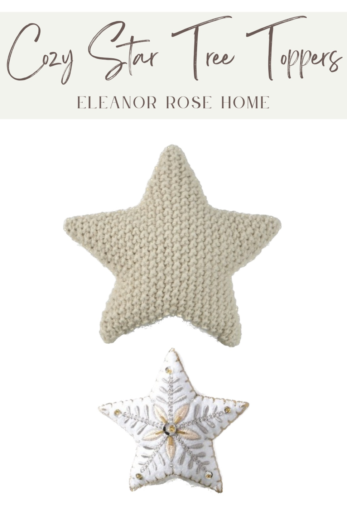 The coziest fabric star tree toppers for your Christmas tree! 

#LTKHoliday #LTKunder50 #LTKSeasonal