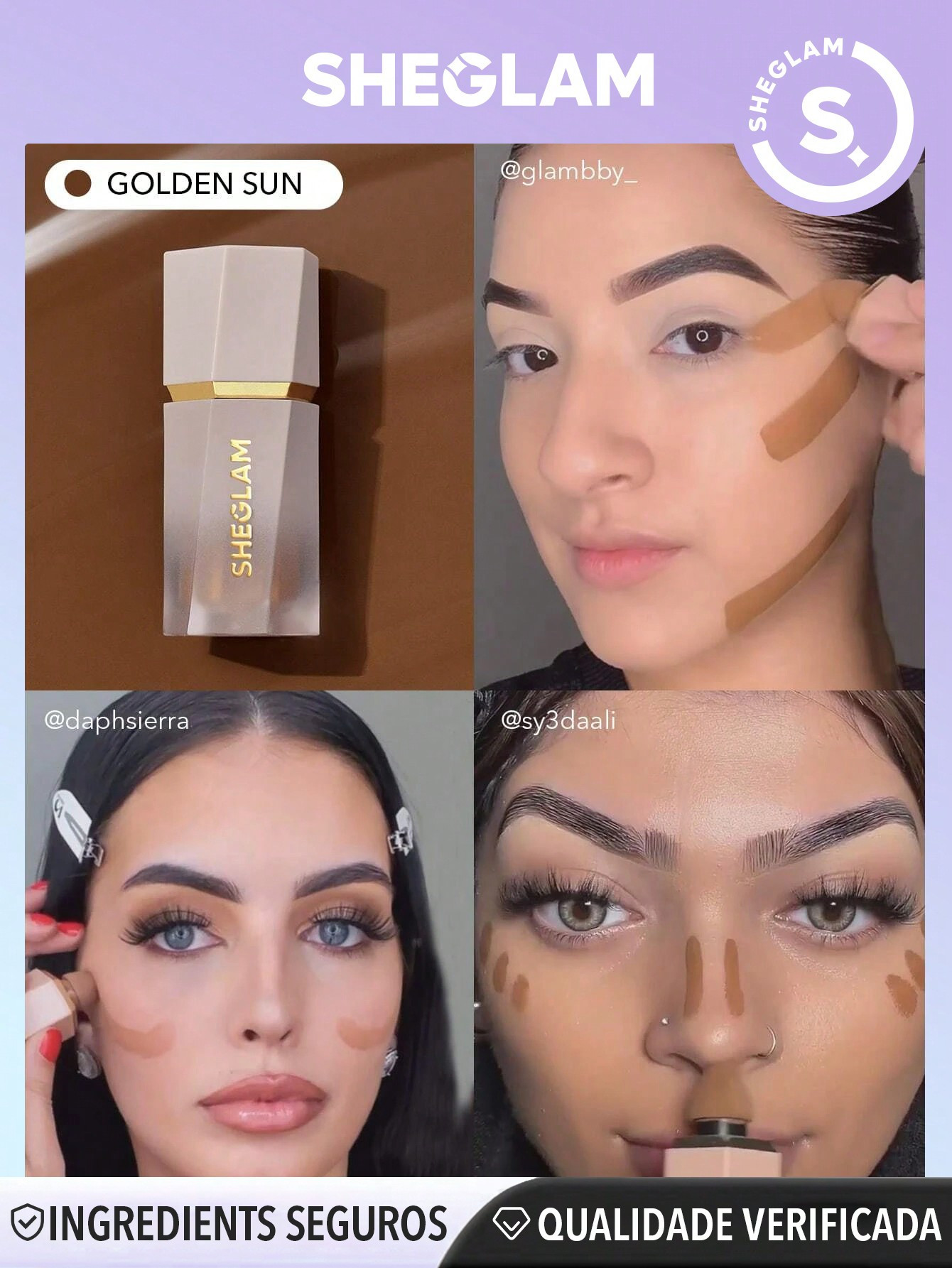 SHEGLAM Sun Sculpt Contorno Líquido-Golden Sun | SHEIN