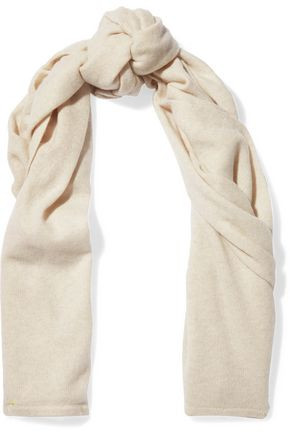 Duffy Woman Cashmere Scarf Ecru Size ONESIZE | The Outnet US
