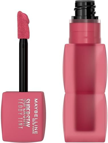 MAYBELLINE Super Stay Teddy Lip Tint, Long Lasting Matte Lipstick for Up To 12HR Wear, Endgame, 1... | Amazon (US)