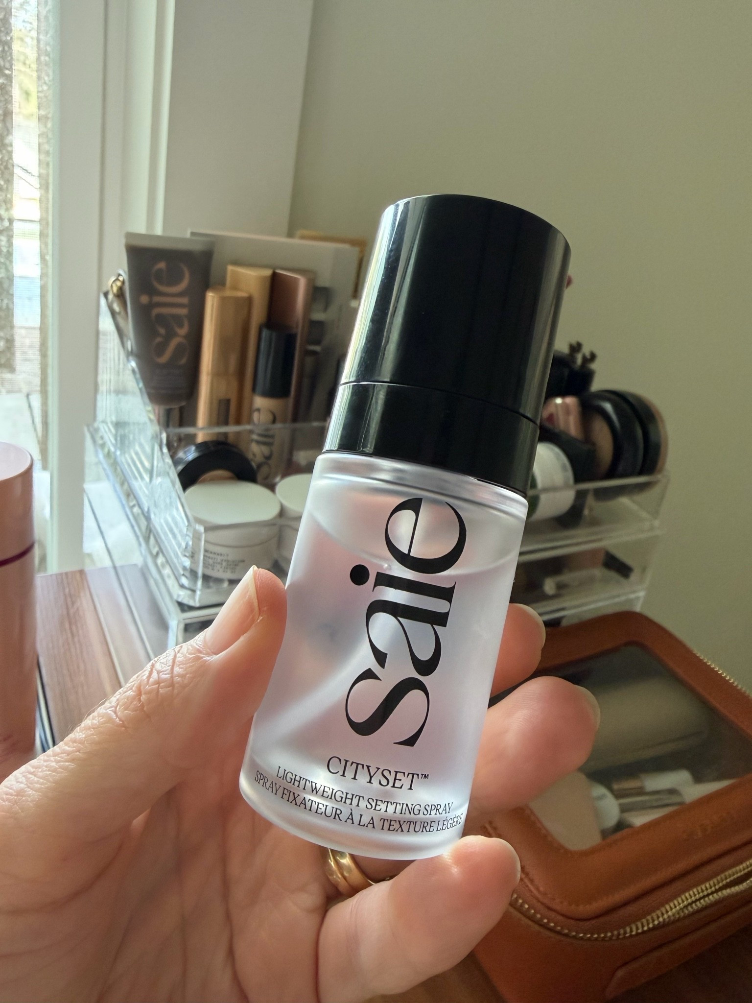 Newest make up addition… just in time for summer! ☀️ 
I was refusing to use one until now because 99% of setting sprays are full of toxic ingredients… not this one! It is squeaky clean and it works so well. It’s super fine and it gives a nice hydrated finish!

Got it in a mini so it can travel with me this summer 🧳 ✈️ 

#cleanbeauty #nontoxicmakeup #settingspray #saie #summermakeup #makeuphacks

#LTKgrwm #LTKBeauty #LTKselfcare