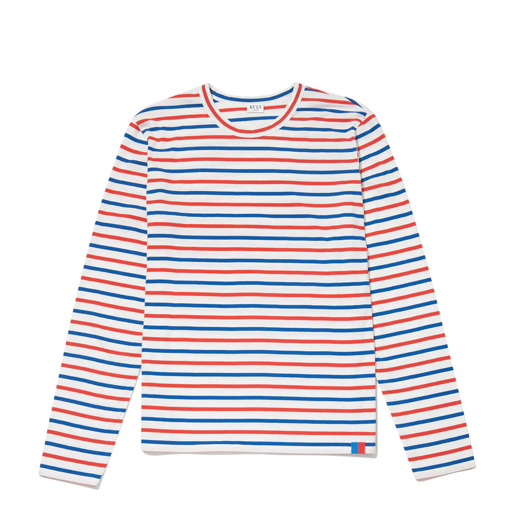 The Rufus - Navy/Cream Pinstripe | KULE (US)