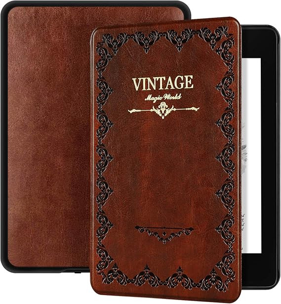 Ayotu Magic Book Series Case for Kindle Paperwhite 2018 - PU Leather Smart Cover with Auto Wake/S... | Amazon (US)