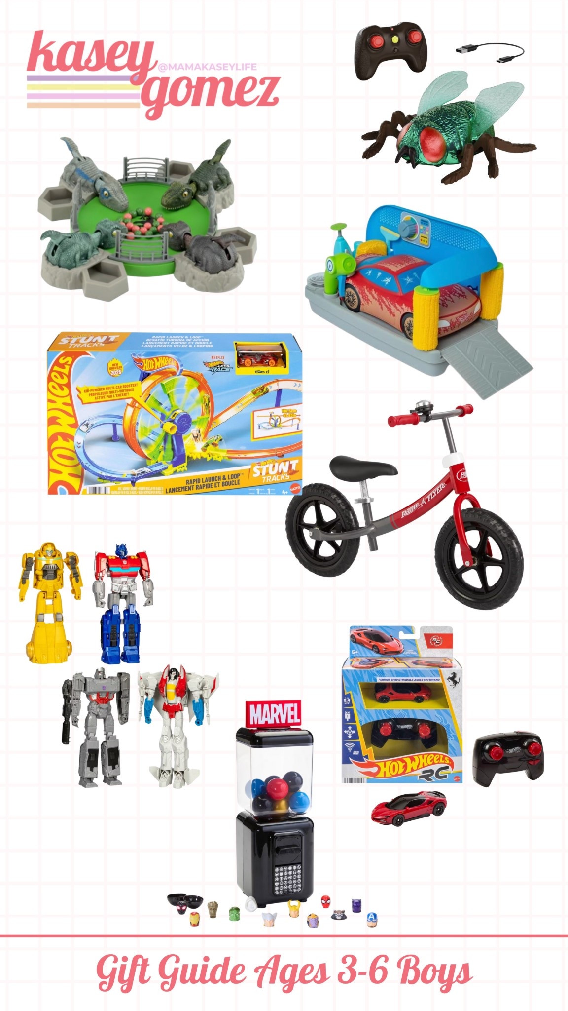 Boys gift guide, toddler boy gift ideas, 3 year old boy gifts, 4 year old boy gifts, 5 year old boy gifts, balance bike, transformers, hot wheels toys


#LTKHoliday #LTKKids #LTKGiftGuide