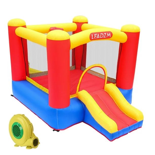 Ktaxon Small Inflatable Bounce House Jumper Slide Castle with UL Certified 350W Blower - Walmart.... | Walmart (US)
