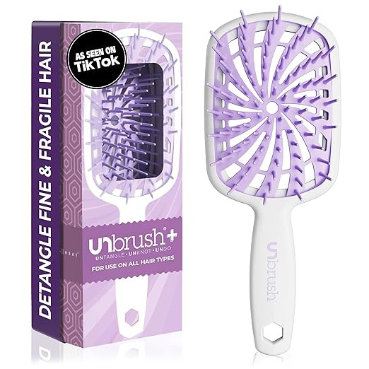 FHI Heat UNbrush Plus — Curly Hair Brush for Gentle & Effective Detangling on Wet or Dry Fragil... | Amazon (US)