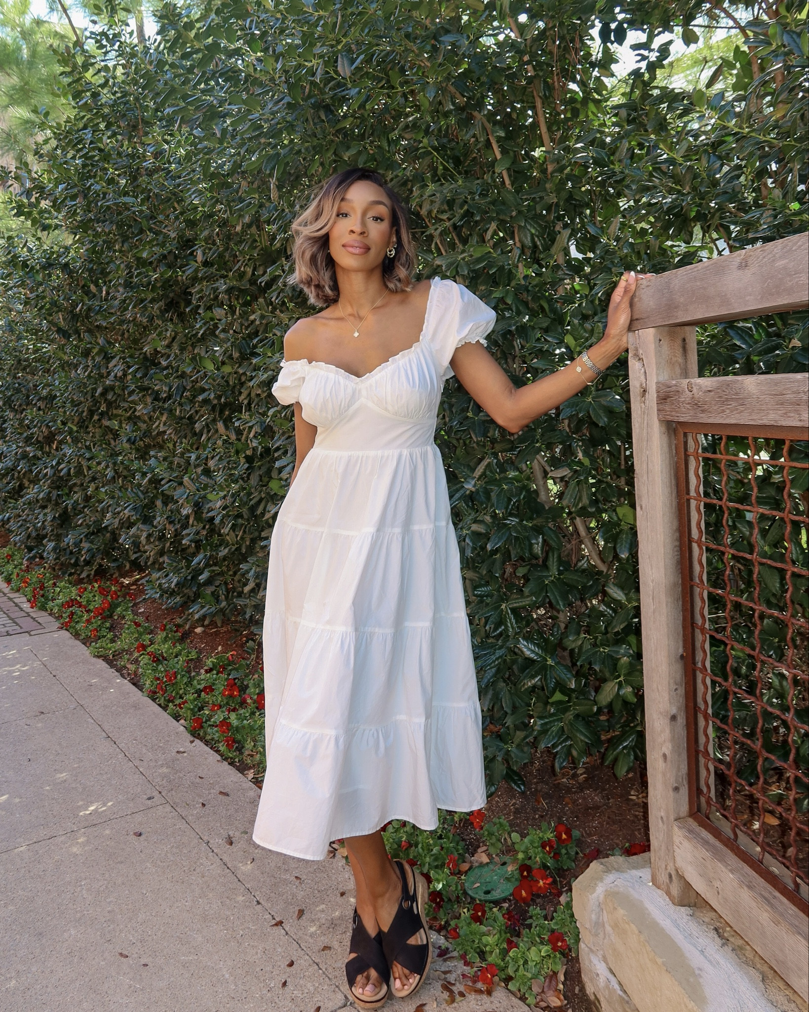 A little white dress moment. 🤍

Dsw, Clarks, wedge heels, lwd, puff sleeves, spring dress, ASTR label, Nordstrom rack, affordable finds.

#LTKfindsunder100 #LTKshoecrush