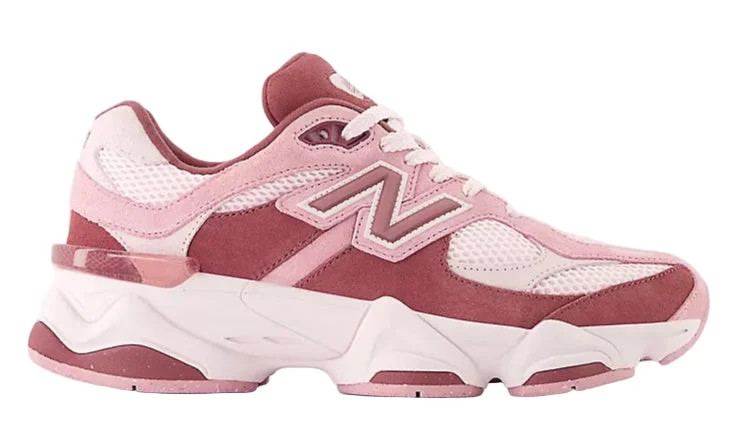New Balance 9060 Pink Granite Washed Burgundy (GS) | Walmart (US)