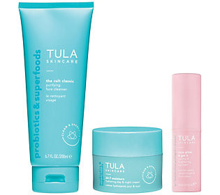 TULA Refresh & Glow 3-Piece Set | QVC