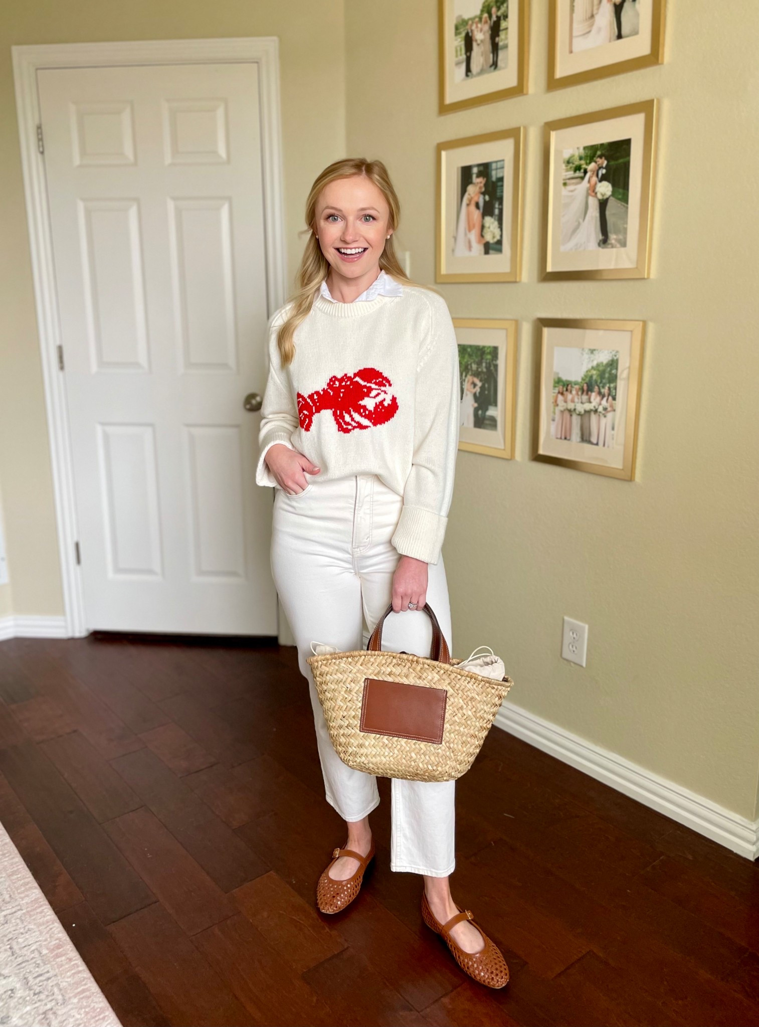 The cutest sweater for east coast summers!! Wearing an XS and 26S in jeans 

#LTKSeasonal #LTKStyleTip #LTKPetite