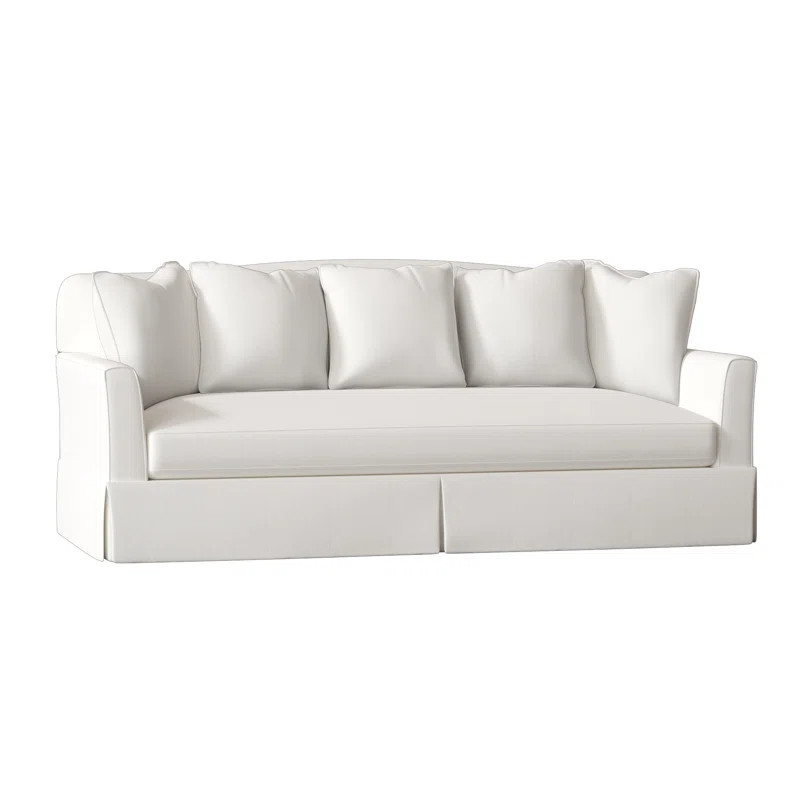 Fairchild Slipcovered Cotton 90" Flared Arm Sofa | Wayfair North America