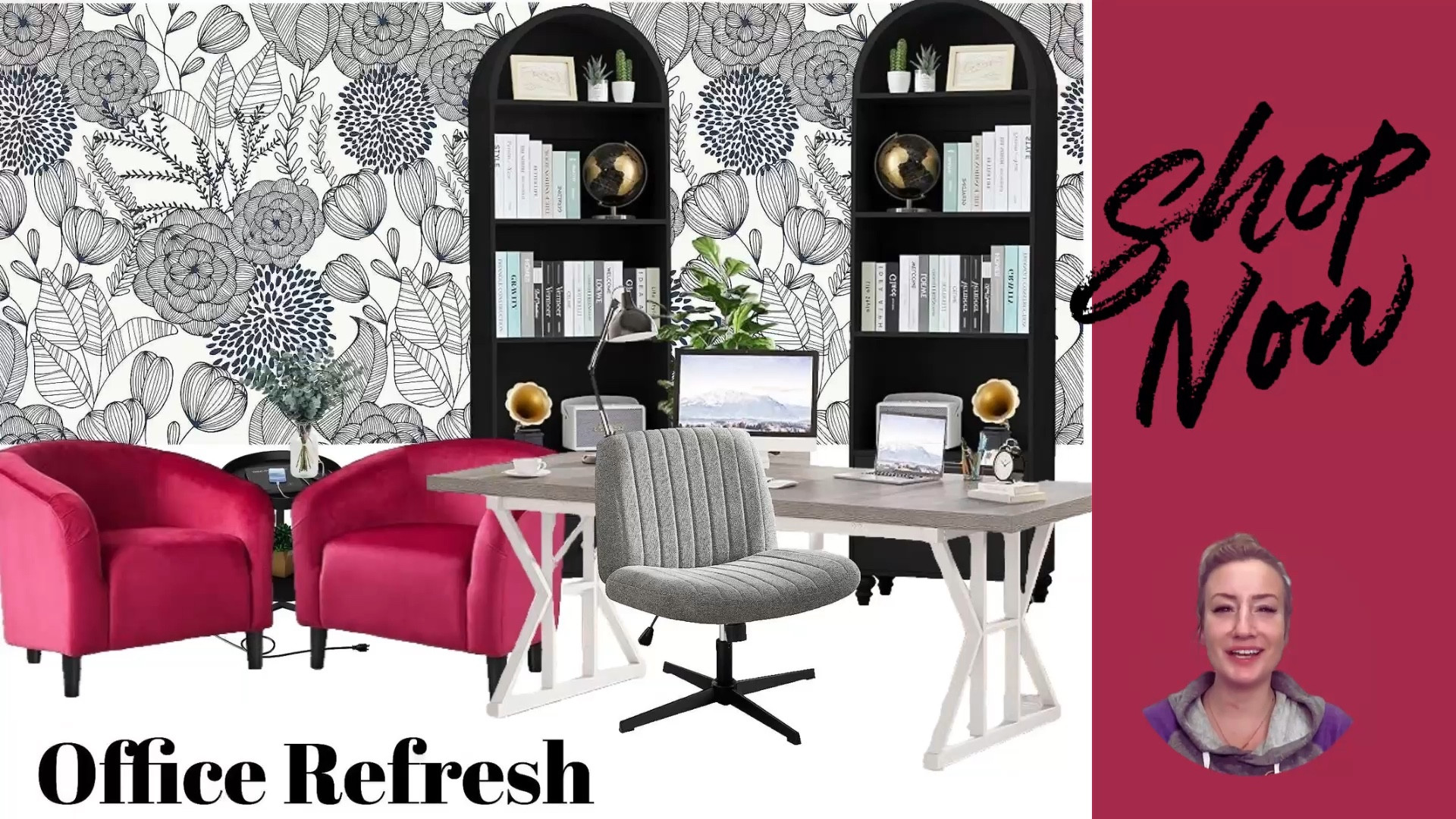 Time for an Office refresh??  Shop this look now along with added options just for you!  

#LTKStyleTip #LTKHome
