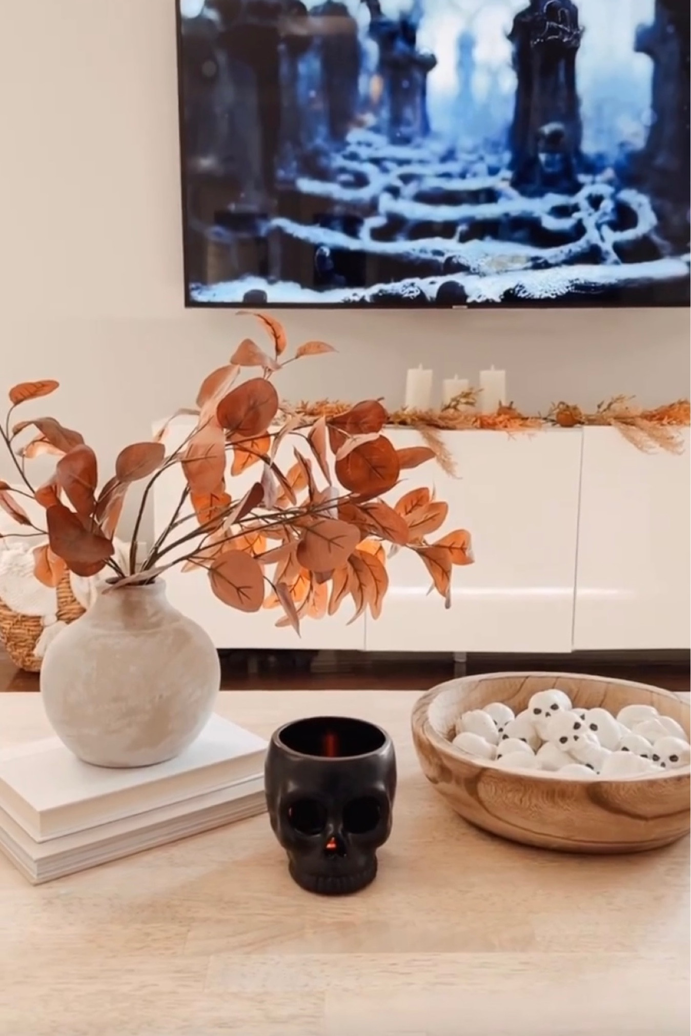 Love this black ceramic stoneware skull candle holder 💀

#LTKSeasonal #LTKHoliday #LTKHalloween