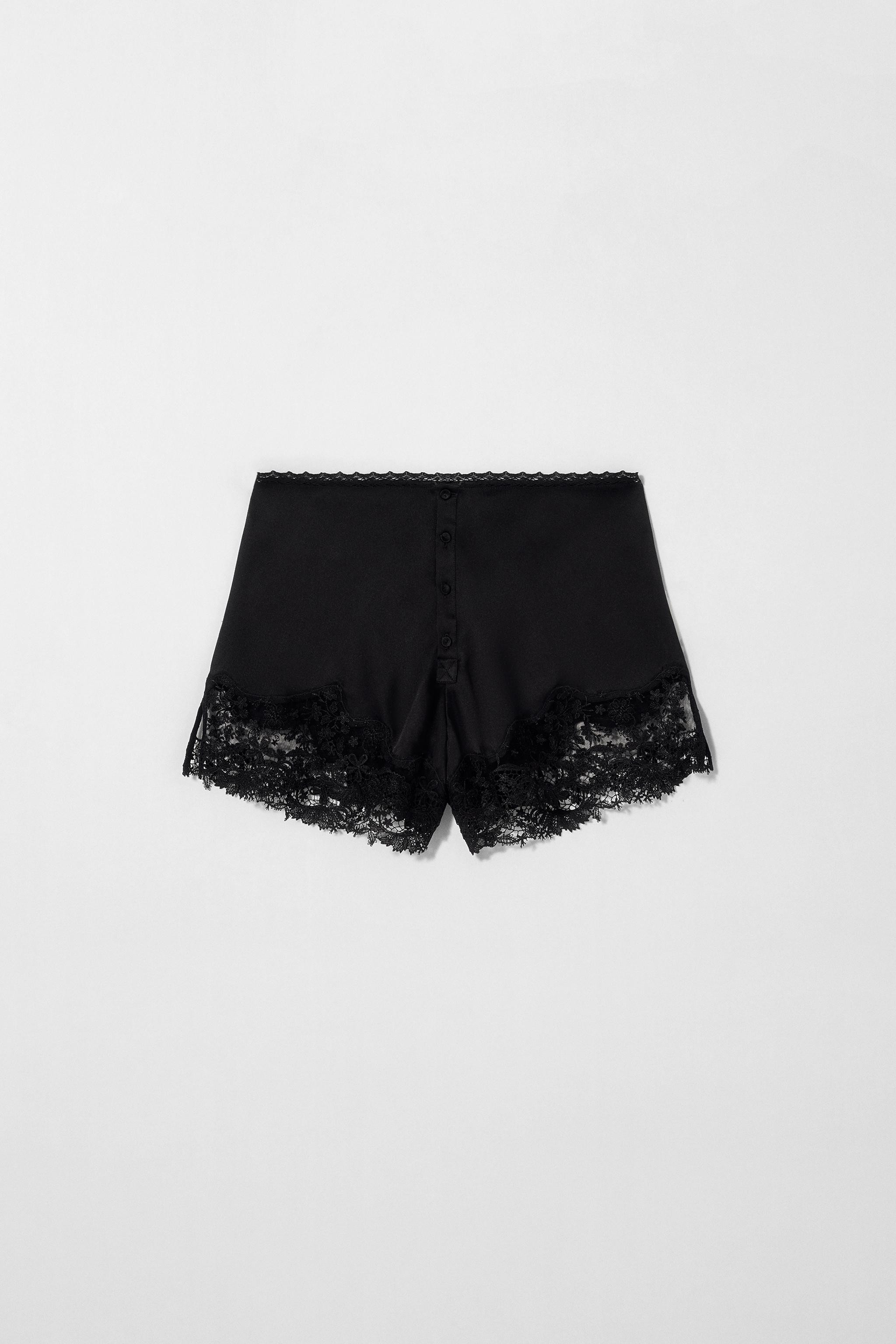 SILK LINGERIE SHORTS KATE MOSS X ZARA | Zara UK