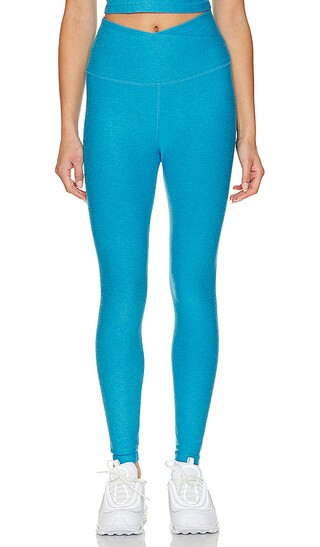 Spacedye At Your Leisure Midi Legging in Cali Blue Heather | Revolve Clothing (Global)