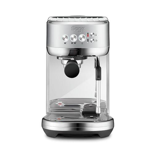 Sage - The Bambino Plus - Compact Coffee Machine with Automatic Milk Frother - 1.9L, 15 bar, 1600 W - Single or Double Shot Espresso Maker, Cappuccino, Latte, Brushed Stainless Steel | Amazon (UK)
