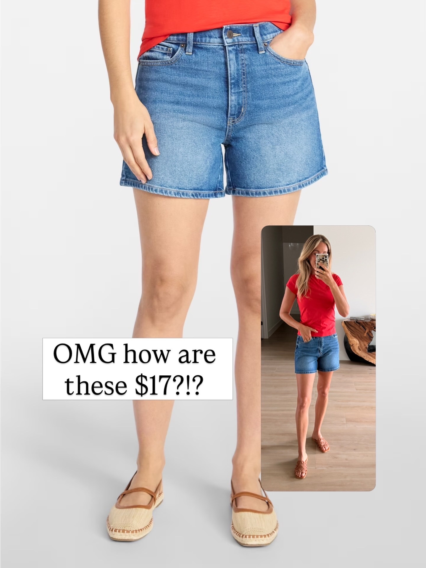 Walmart hide rise denim shorts

#LTKmomlife #LTKSeasonal #LTKU