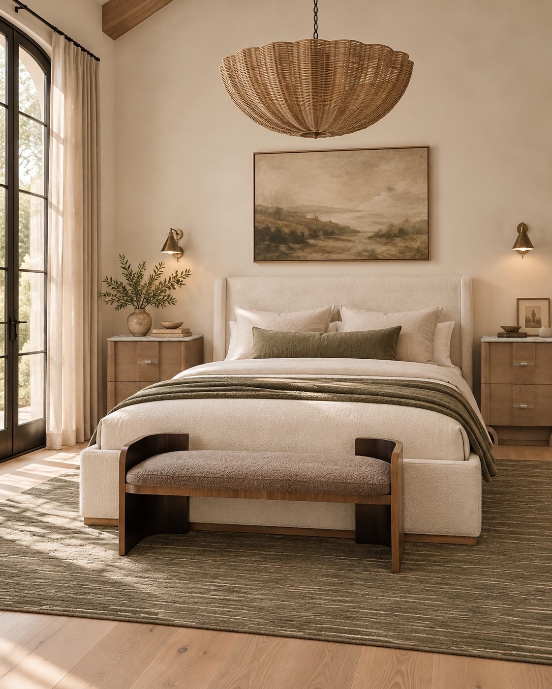 A cozy bedroom to unwind in at night! All of these @Wayfair finds are beautiful. Textured, unique, and high quality. Take the guesswork out of a calming bedroom!

#LTKHome