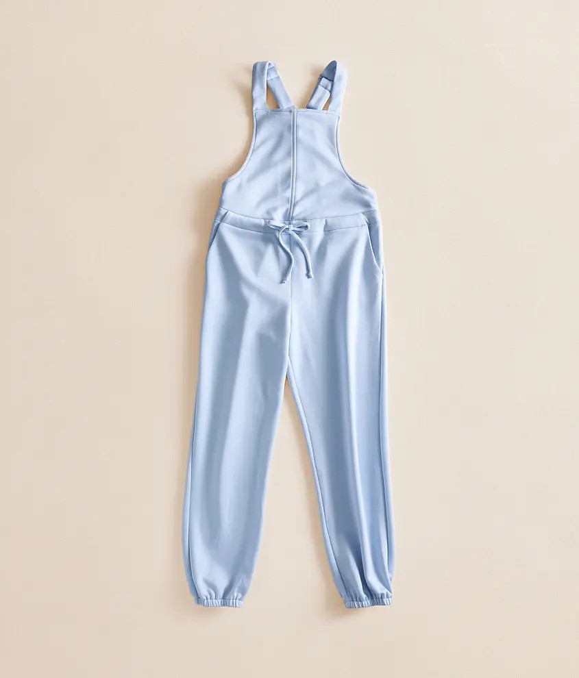 Girls - Solid Jogger Overalls | Buckle