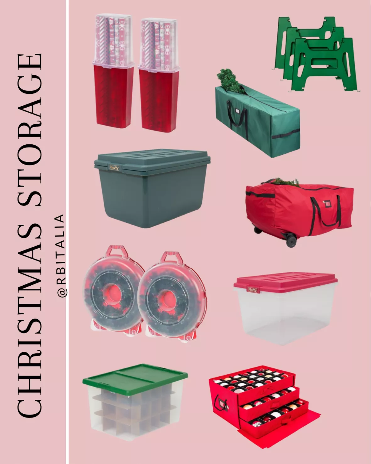 Sterilite Clear Ornament Storage … curated on LTK