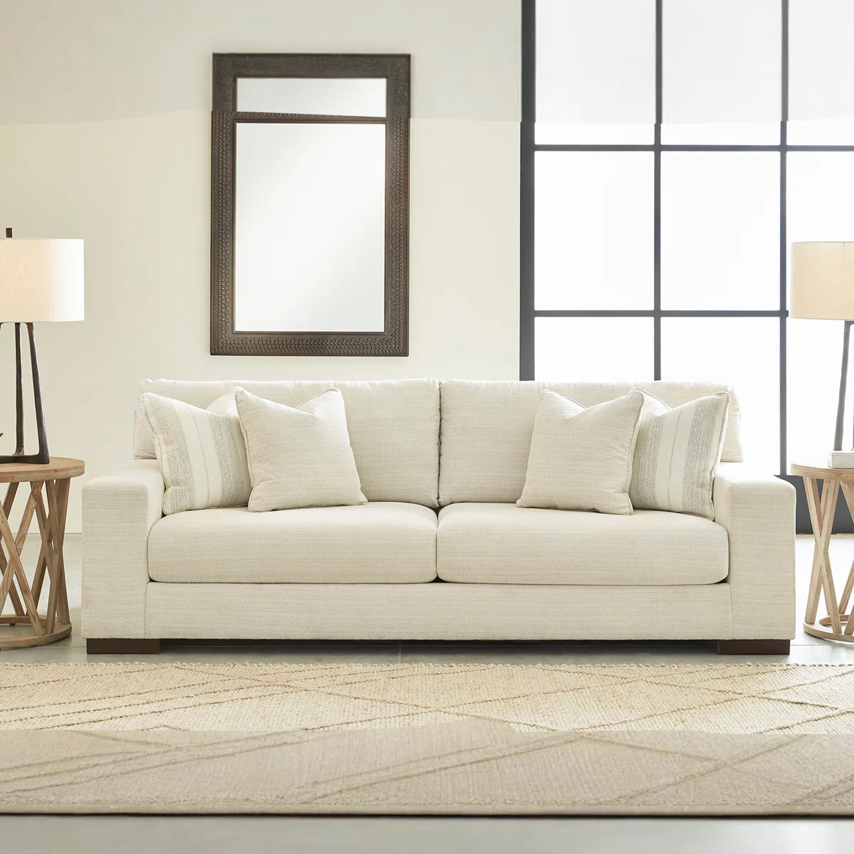 Ansel Upholstered 96'' Sofa | Wayfair North America
