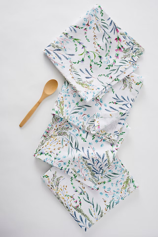 Printemps Napkins, Set of 4 | Anthropologie (US)
