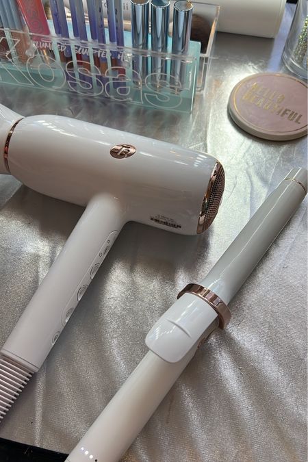 My favourite duo! The T3 Micro featherweight style max hair dryer, and the T3 single pass curling iron in 1” 

#LTKbeauty #LTKstyletip #LTKover40