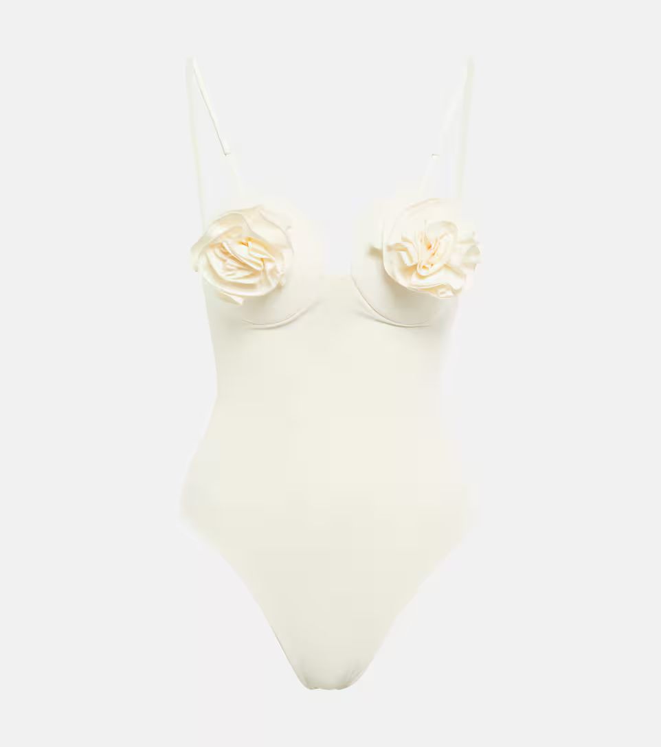 Floral appliqué swimsuit | Mytheresa (US/CA)