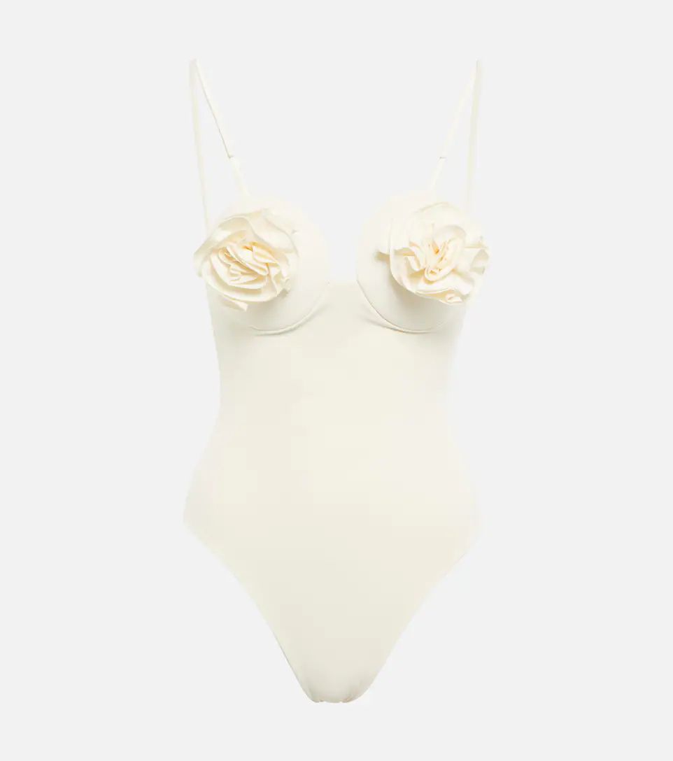 Floral appliqué swimsuit | Mytheresa (US/CA)
