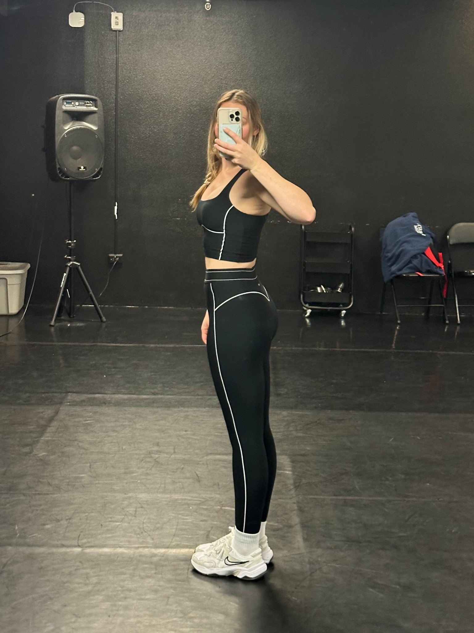 Abercrombie YPB black set! Basically an Alo dupe! Great price & on sale! Leggings are compressive & thick!🖤🖤

Size small in top
Size medium in bottoms

#LTKfitnessgoals #LTKSaleAlert #LTKActive