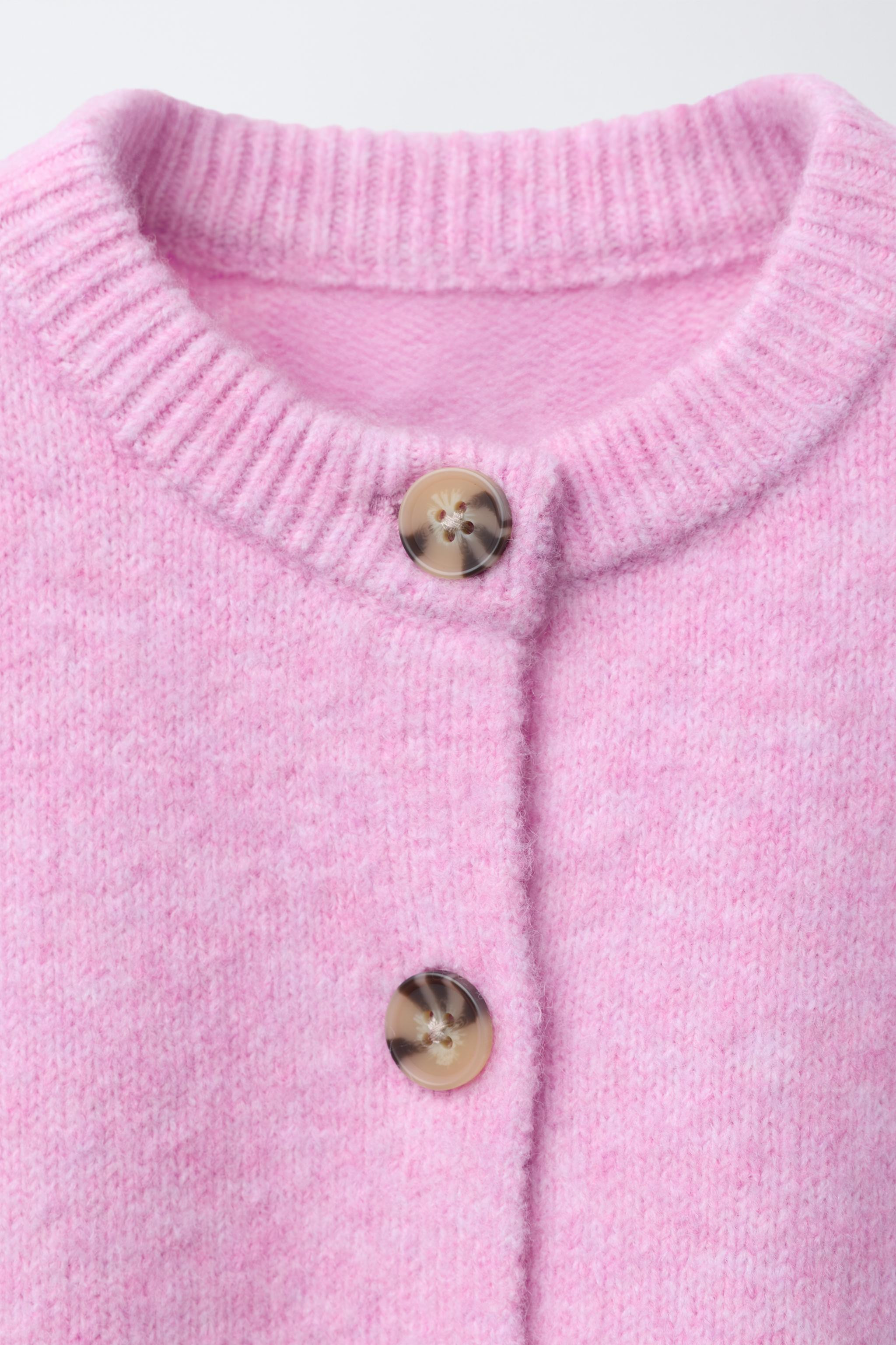 PLAIN KNIT CARDIGAN | Zara US