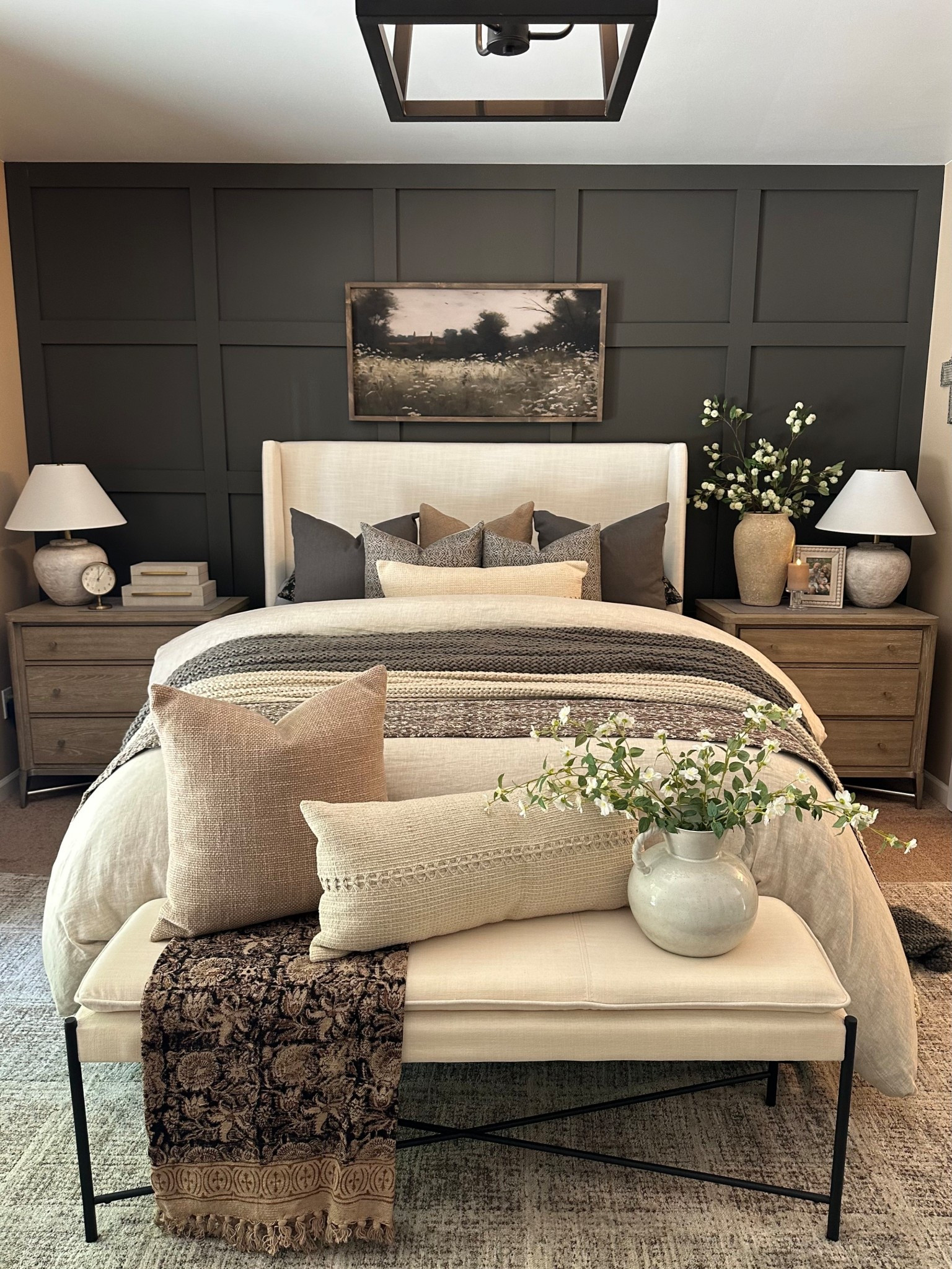 Moody Bedroom Views. Follow @farmtotablecreations on Instagram for more inspiration.
Thinking about spring so I’m sharing a photo of my bedroom from last year. 

The 20x40 Moody Field of Lace framed canvas art works beautifully in this space for the season. Love the dark accents and that warm Briarsmoke stained frame. Use my code FARMTOTABLE for 15% off.

Bedroom Decor | Bedroom Finds | Wayfair | Amazon | Amazon Home Finds | Loloi Rugs | Bathroom Decor | Bathroom Storage | Amazon Must Haves | Bathroom Shelves | Home Decorating | Decor Ideas | Budget Friendly Decor | Home Inspiration  | Amber Interiors | Small Spaces | Bathroom Shelves | Small Bathroom Storage | spring Decor | Spring Bathroom Decor | Affordable Decor



#LTKHome #LTKSaleAlert