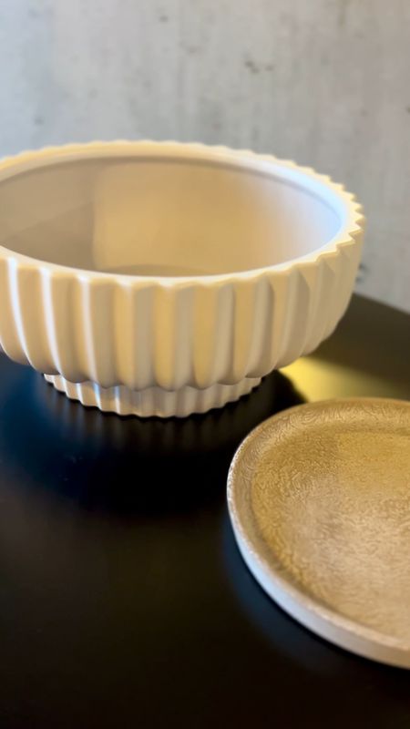 This planter ruffled bowl is stunning in person!!! I’ll be using it as a fruit bowl any adding a food safe clear glass bowl to the inside. It is a beautiful decor piece.

Earthenware | earthen | ceramics | restoration hardware dupe | cb2 dupe | Anthropologie dupe | affordable interior design | kitchen decor | planters 

#LTKhome #LTKstyletip #LTKunder50