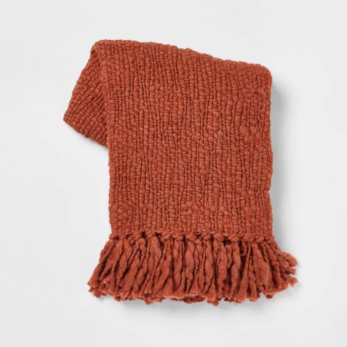 Chunky Woven Throw Blanket - Threshold™ | Target