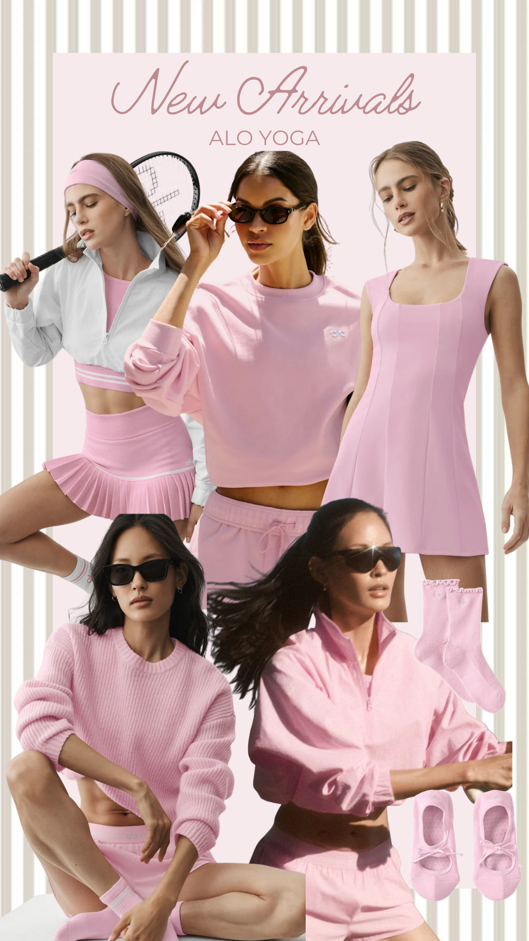 Obsessing over these new arrivals from Alo! 🩰🍦✨💕 

 #LTKootd #LTKActive