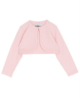 2T-6X Long-Sleeve Stretch Knit Cardigan | Macy's