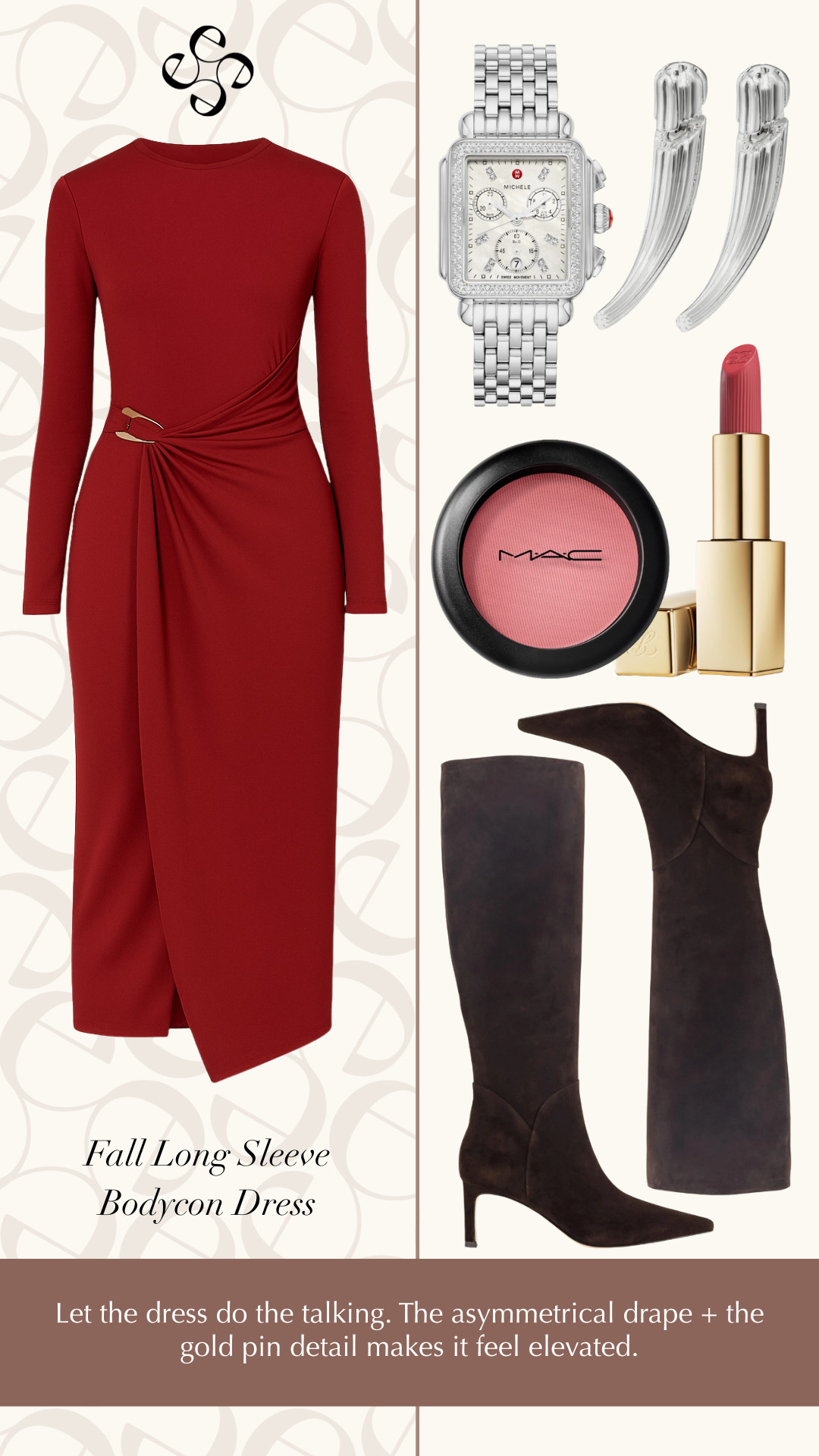 This draped dress hugs in the right places and moves like a dream.
The asymmetry and gold pin detail do all the work—so you don’t have to.
Perfect for speaking engagements, date night, or your next power move. 

 

#LTKSaleAlert #LTKPetite #LTKWorkwear